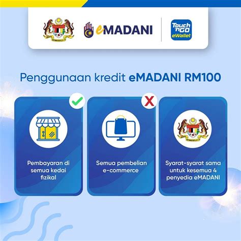 eMadani: How to redeem your RM100 eWallet credit