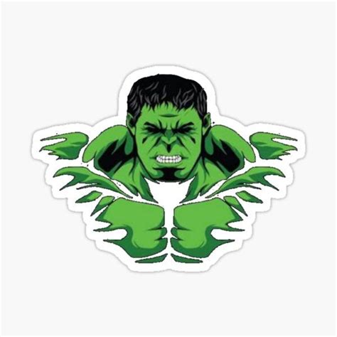 Hulk Smash!!! Sticker by Pro-Tejash | Pegatinas bonitas, Diseño de ...