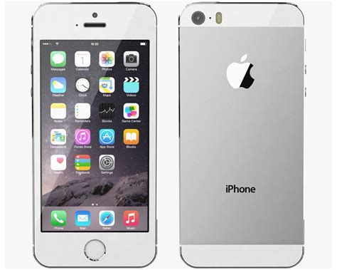 Unlocked Apple iPhone 5S 32GB Silver Refurbished - Ships Quick! – 1Sale ...