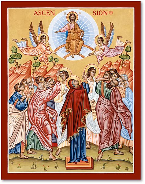 Great Feast Icons: Ascension Icon | Monastery Icons