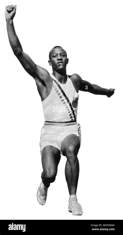 1936 jesse owens olympics Cut Out Stock Images & Pictures - Alamy