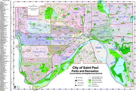 City Of St Paul Map - China Map Tourist Destinations