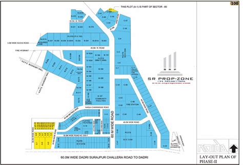 Layout Plan of Noida Phase-2 Noida HD Map - Ecotech Industry [Industrial Solutions]