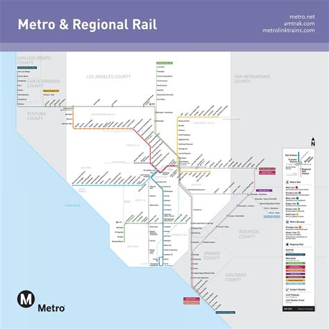 Los Angeles Metro Map 2024 - Dinah Arabele