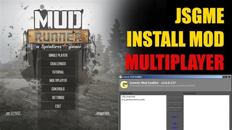 Cara Install Mod MudRunner Multiplayer menggunakan JSGME - YouTube