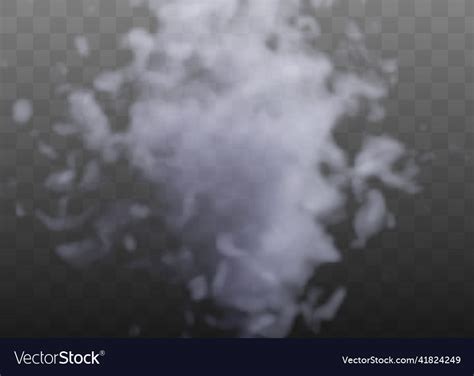 Fog or smoke isolated transparent special effect Vector Image