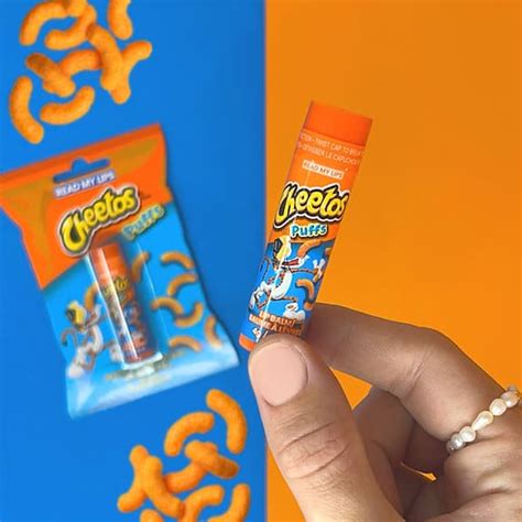 Read My Lips Cheetos std Lip Balm (Orange Flavour) 4g | OhM | Snif.gr