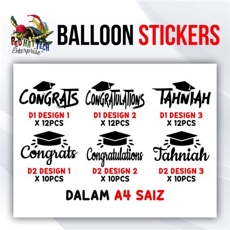 BELON 10inci - CONGRATS @ CONGRATULATION @ TAHNIAH - Surprise / Party / STICKER SURPRISEC ...