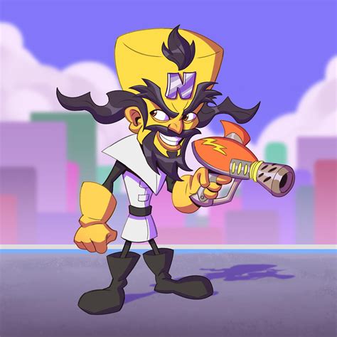 Dr. neo cortex by isamirandaart on DeviantArt