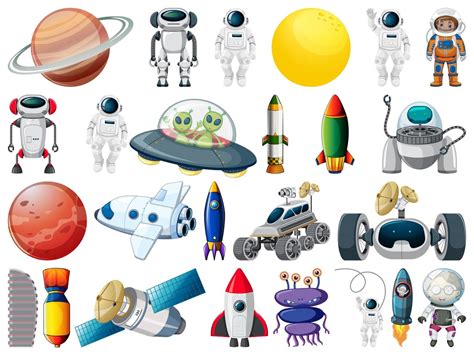 Space Objects Vector Art, Icons, and Graphics for Free Download