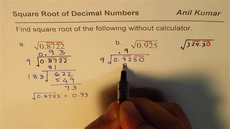 Square Root Of 2.52 - THE SHOOT