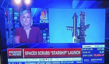 SpaceX scrubs starship launch | Forexlive
