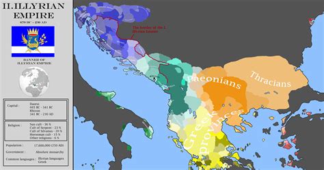 II. Illyrian Empire : r/imaginarymaps