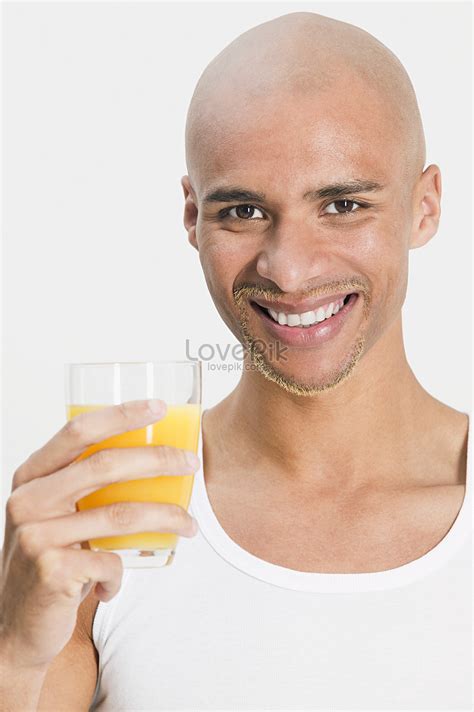 Man Drinking Orange Juice Picture And HD Photos | Free Download On Lovepik