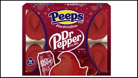 Dr Pepper Peeps Return for Spring