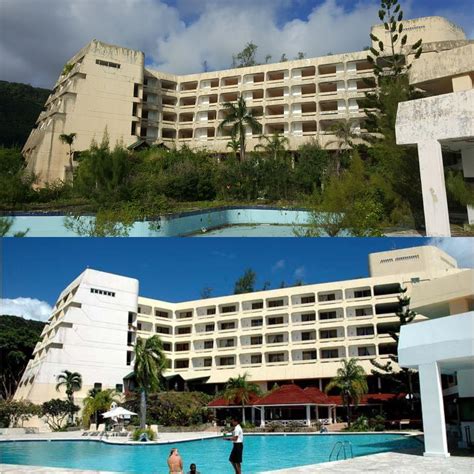 I found this abandoned hotel in the Seychelles. I found an old log book in the lobby with the ...