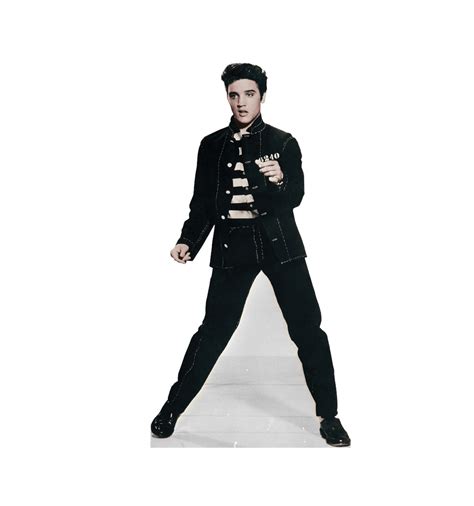 Life-size Elvis Presley Jailhouse Rock - Talking Cardboard Standup ...