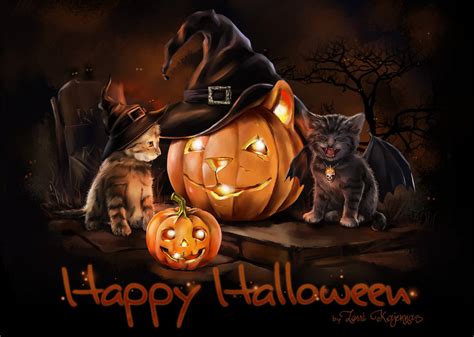 Halloween Black Cat Screensavers