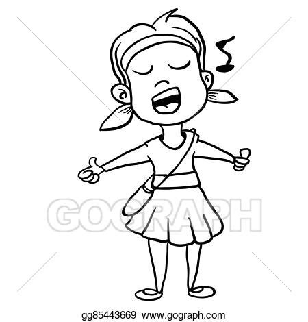 singing clipart black and white 10 free Cliparts | Download images on ...