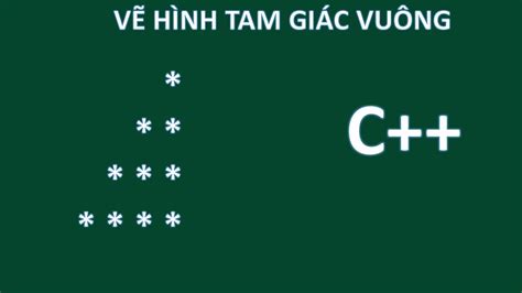 Vẽ Tam Giác Vuông Trong C: Hướng Dẫn Chi Tiết Cho Người Mới Bắt Đầu