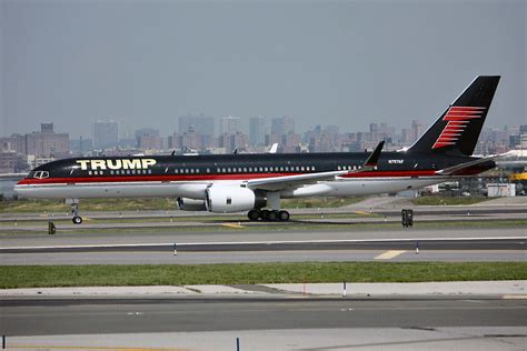 N757AF Trump 757-2J4 at KLGA | The new Trump 757 landing at … | Flickr