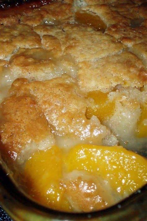 Old Time Oven Peach Cobbler Recipe - Recipes A to Z