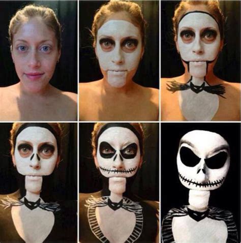 DIY Jack Skellington Makeup Pictures, Photos, and Images for Facebook, Tumblr, Pinterest, and ...