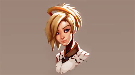 Mercy Overwatch Fan Art Hd Wallpaper,HD Games Wallpapers,4k Wallpapers ...