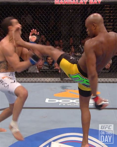 THAT Anderson Silva Front Kick Knockout of Vitor Belfort! | Anderson ...