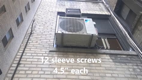 Daikin Mini-split on window installation - YouTube