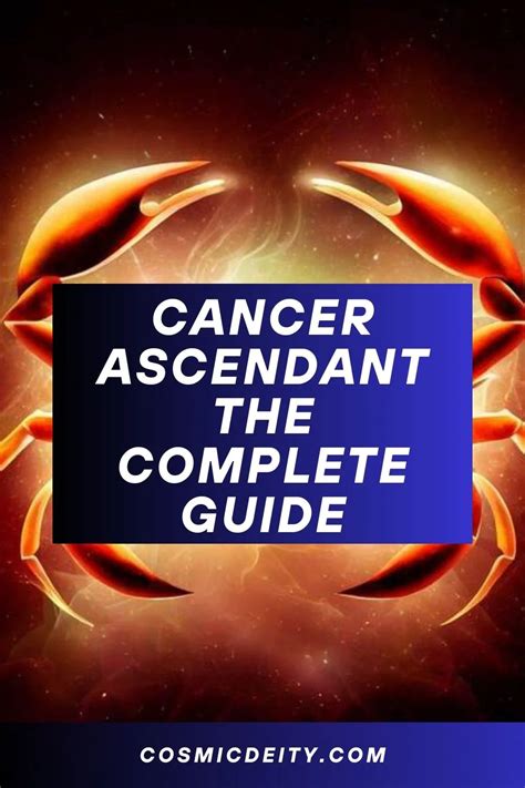 Cancer Ascendant - What It Really Means - Cosmic Deity