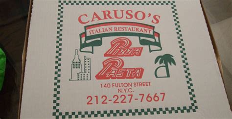 Review: Caruso’s Pizza | Battery Park City News