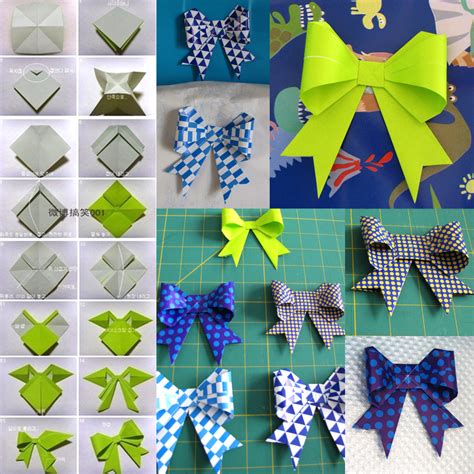 boogie beans: origami bows