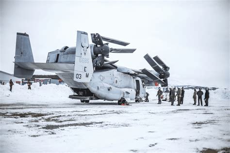 An MV-22 Osprey Has Gone Missing In Norway - And A Crash Sit