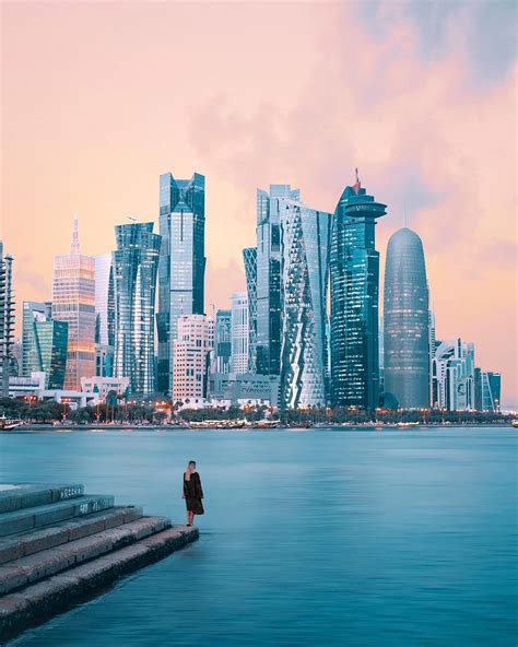 Corniche Oryx City View of Doha Skyline | Explorest