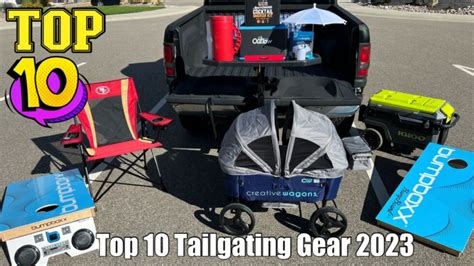 2023 TOP 10 TAILGATING PRODUCTS – Creative Wagons