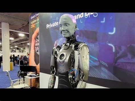 Watch Ameca the humanoid robot FIRST live interaction in public demo! | Humanoid robot, Ameca, Robot