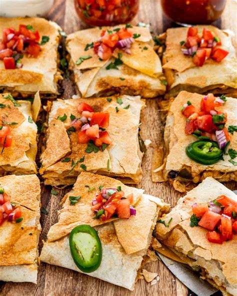 Sheet Pan Quesadilla - Jo Cooks