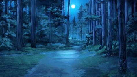 Moonlight Forest Wallpapers - Top Free Moonlight Forest Backgrounds ...