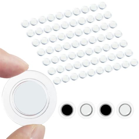 Buy TIENO 100PCS Whiteboard Magnets, 1.2inch Round Magnets for Whiteboard Clear Magnets, Dry ...