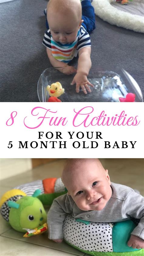 Activities for 5 Month Old Baby - 8 Fun Playtime Ideas - Mummy to Dex | 5 month old baby, Infant ...