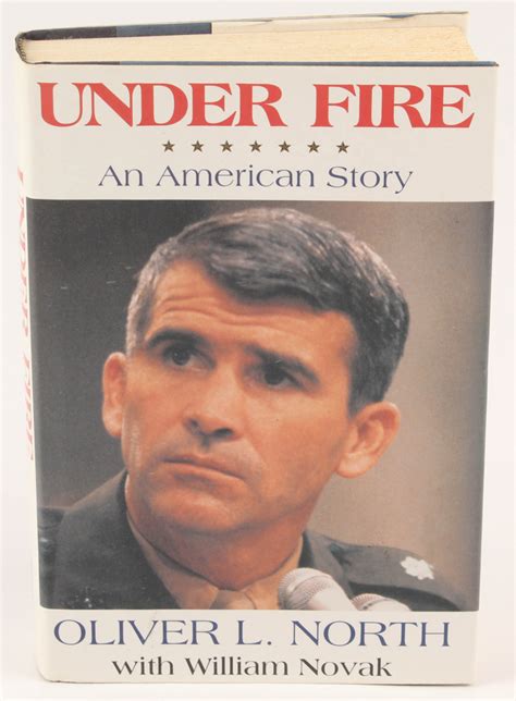 Oliver North Signed "Under Fire: An American Story" Hard Cover Book (JSA COA) | Pristine Auction