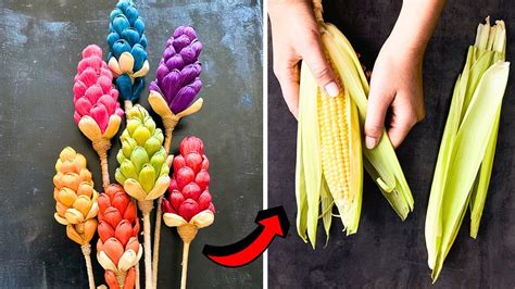 How to Make DIY Flowers Using Corn Husks