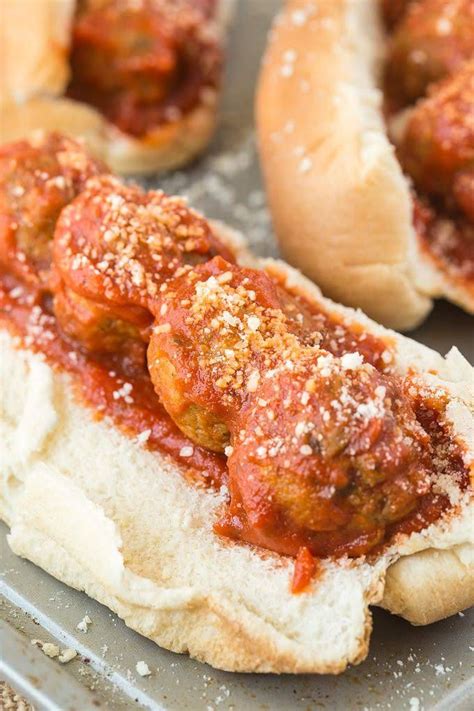 Copycat Subway Meatball Marinara Sandwich Recipe | Yummly | Recipe ...