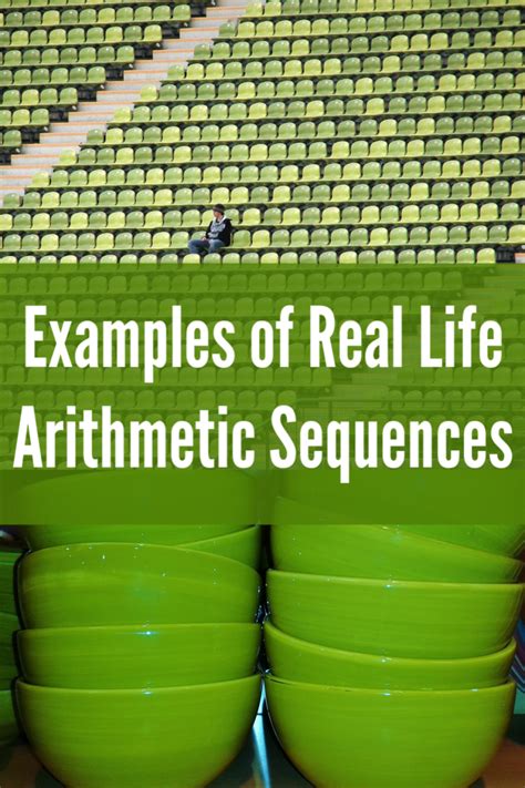 Examples of Real Life Arithmetic Sequences – Time Flies Edu | Arithmetic sequences, Arithmetic ...