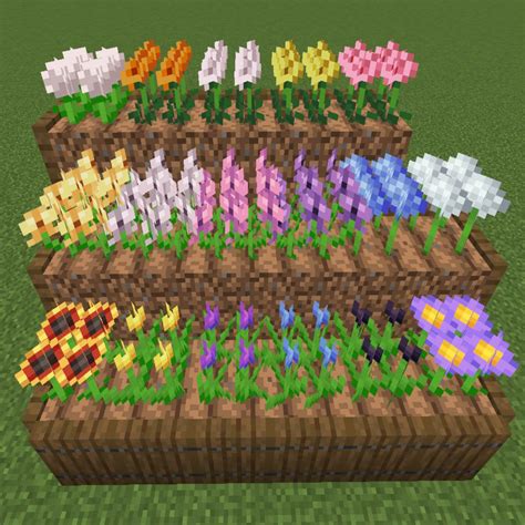 Flower Seeds 2 Fabulous Flowers - Minecraft Mod