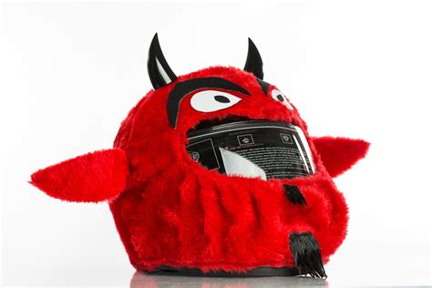 Motorcycle Helmets: Devil Motorcycle Helmet Cover