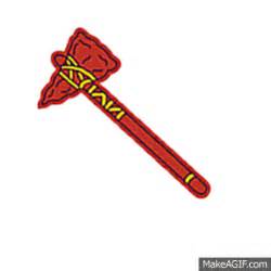 Tomahawk Chop on Make a GIF