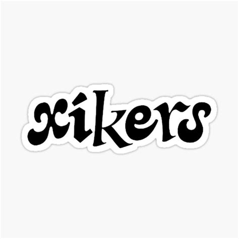 "Xikers logo" Stickerundefined by aresss14 | Redbubble