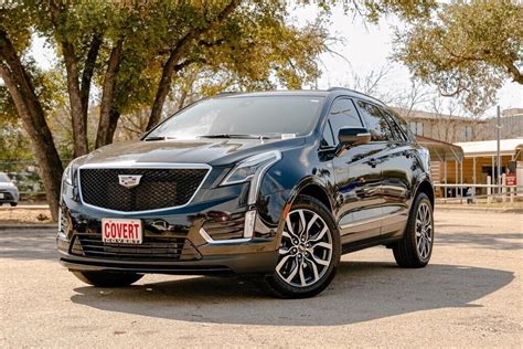 2021 Cadillac Xt5 Sport 33002 Miles Stellar Black Metallic 4d Sport ...